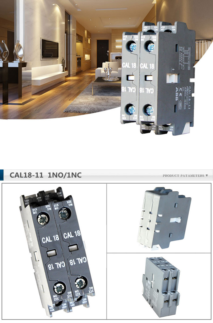 CAL18-11--1NO 1NC---ABB-original-contactor-auxiliary-contact-Good-Quality